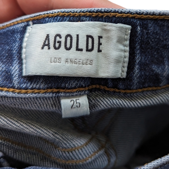 Agolde Sophie High Rise Skinny Crop - Picture 8 of 9